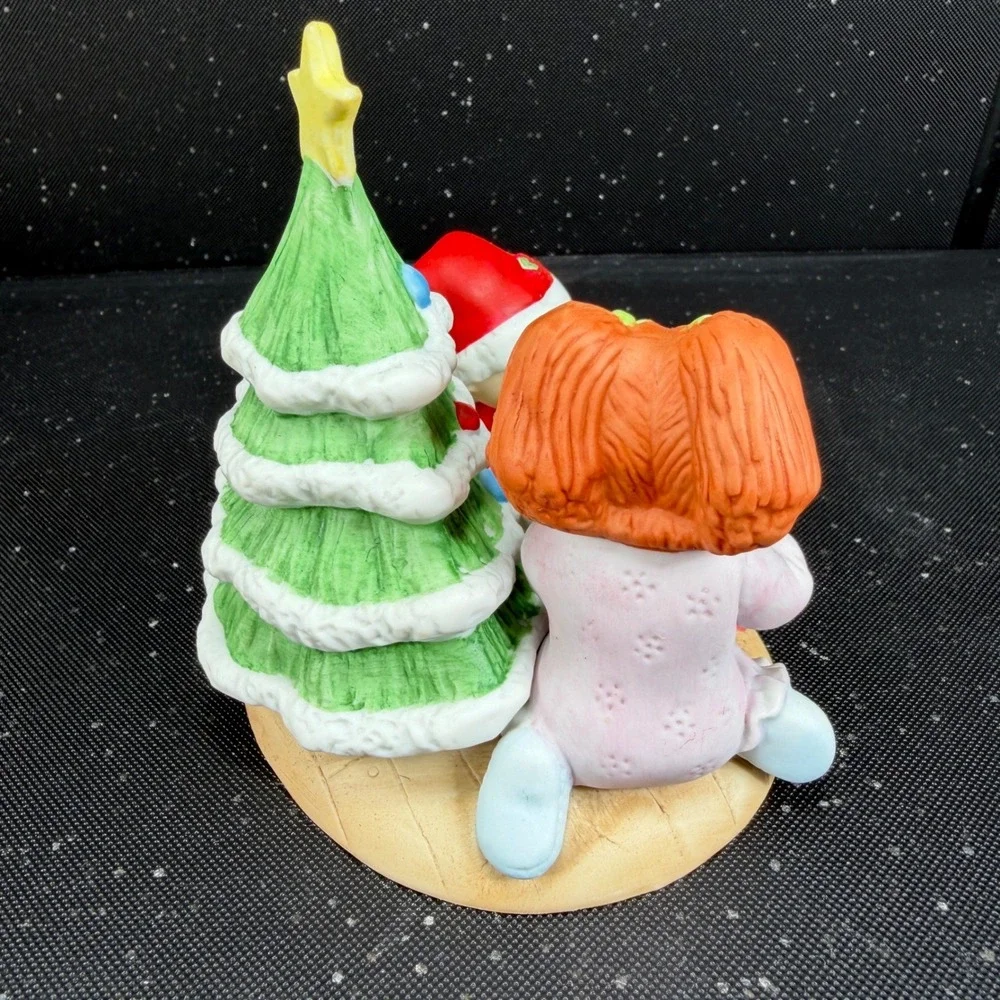Vintage 1984 Cabbage Patch Kids Christmas Figurine Xavier Roberts 84 Edition